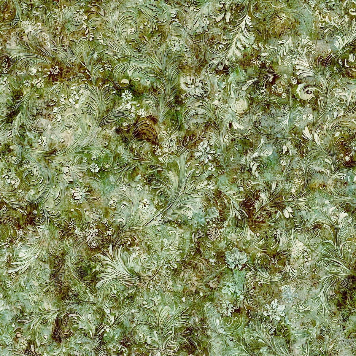 Vintage Elegance - Antique Moss