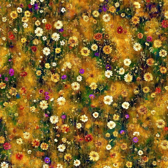 Wildflower Meadow - Gold Rush