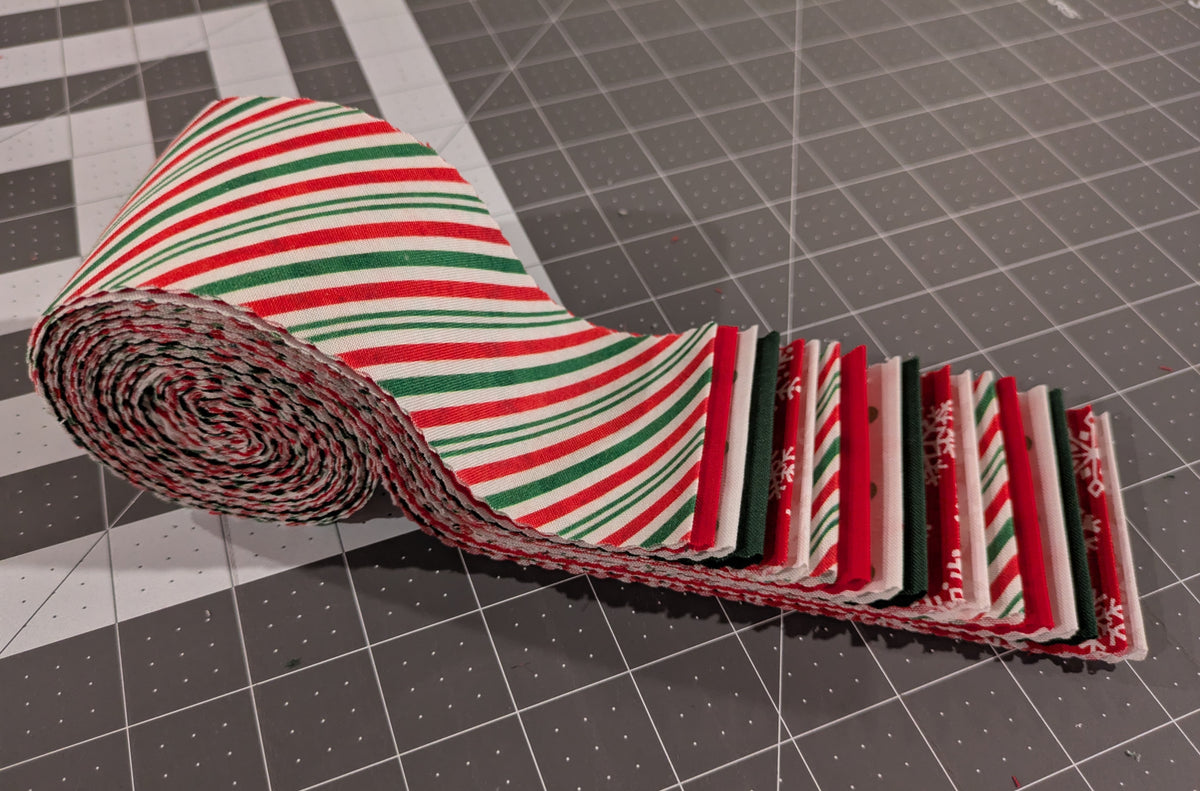 Peppermint Twist - Mini Jelly Roll