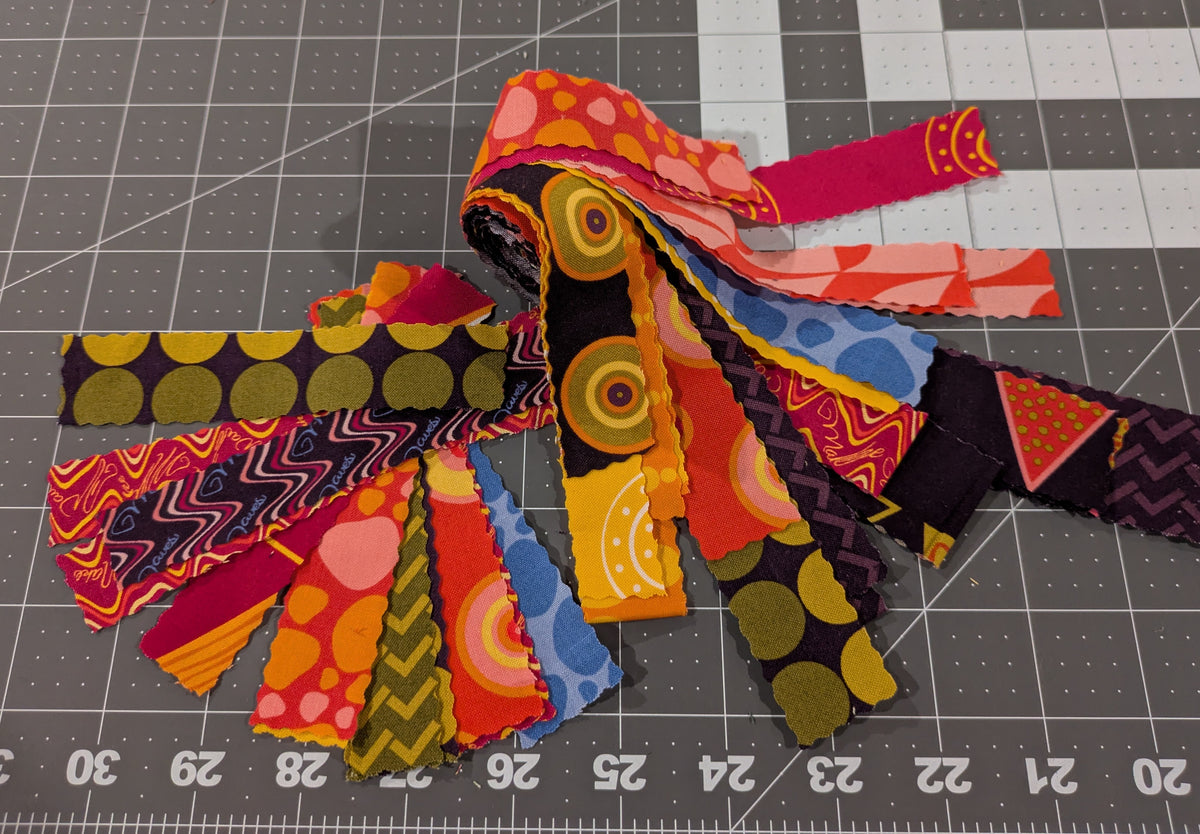 Creativity Roars! Fabric Scraps
