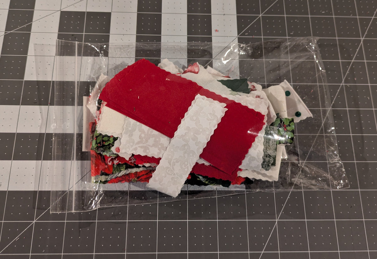 Holiday Fabric Scrap Bag - 3oz