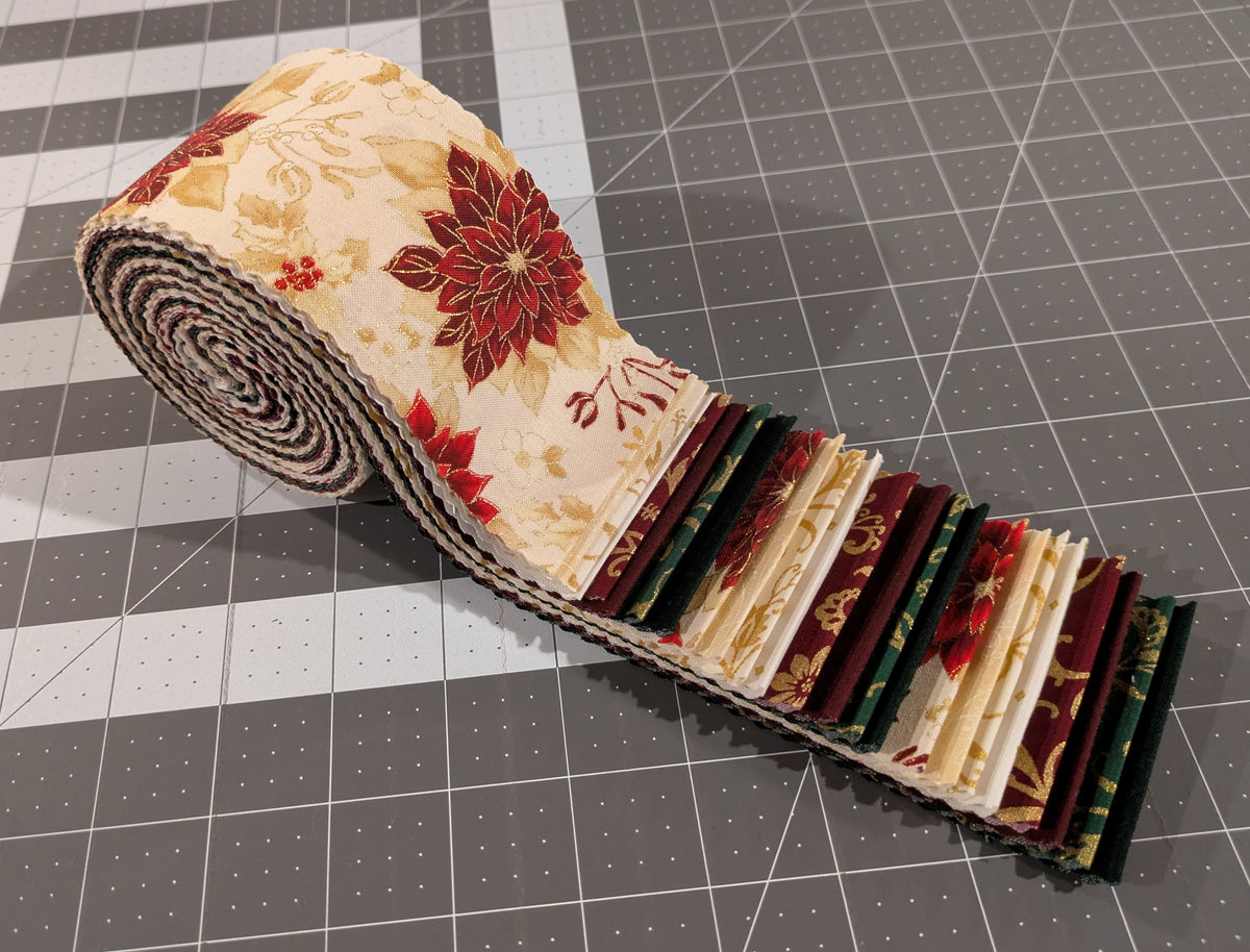 Crimson & Gold - Mini Jelly Roll