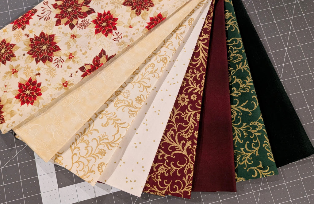 Crimson & Gold - Mini Jelly Roll