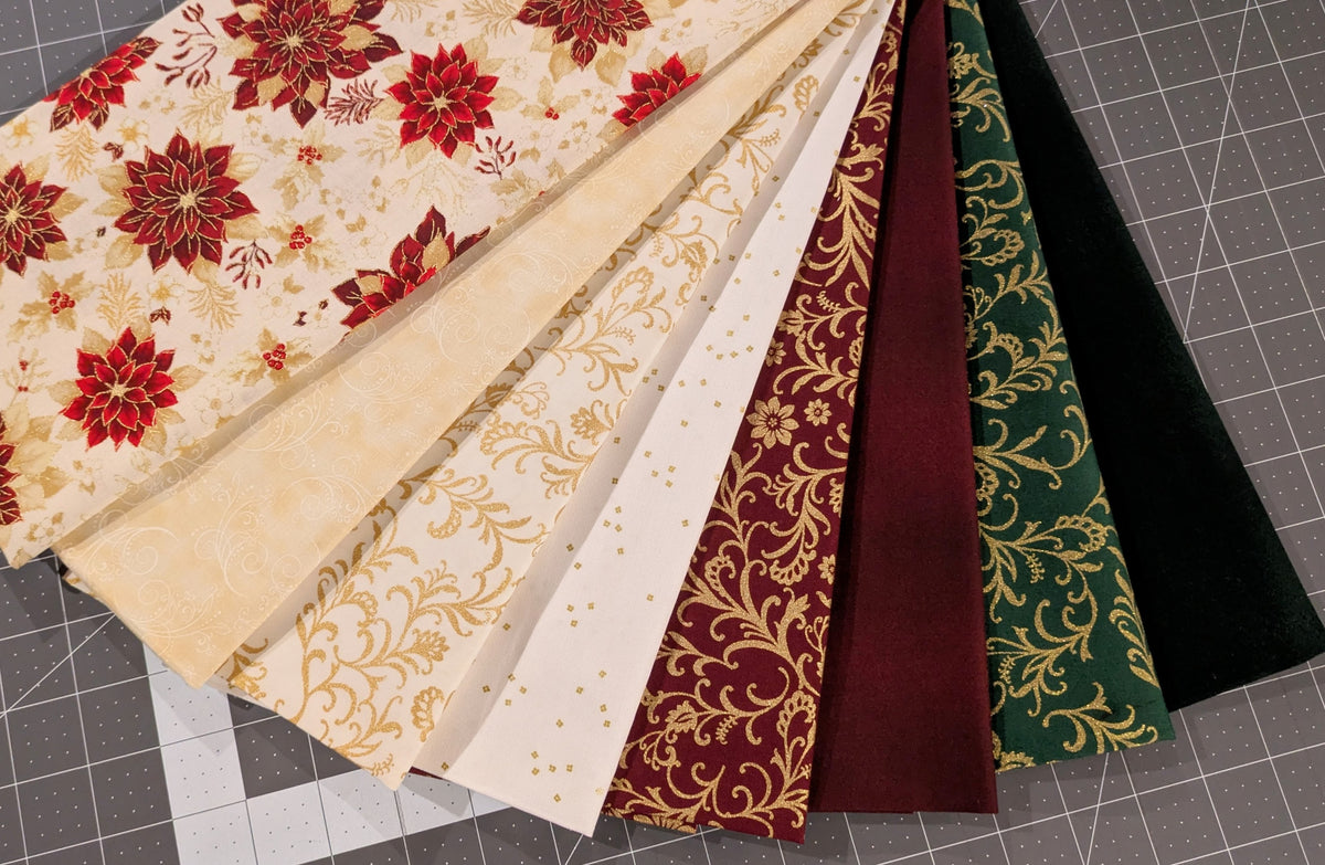 Crimson & Gold - Mini Jelly Roll