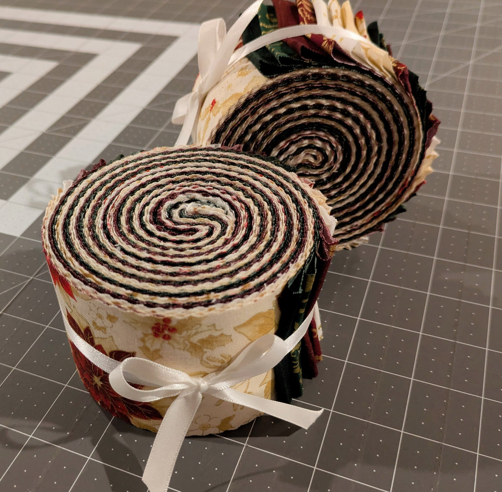 Crimson & Gold - Mini Jelly Roll